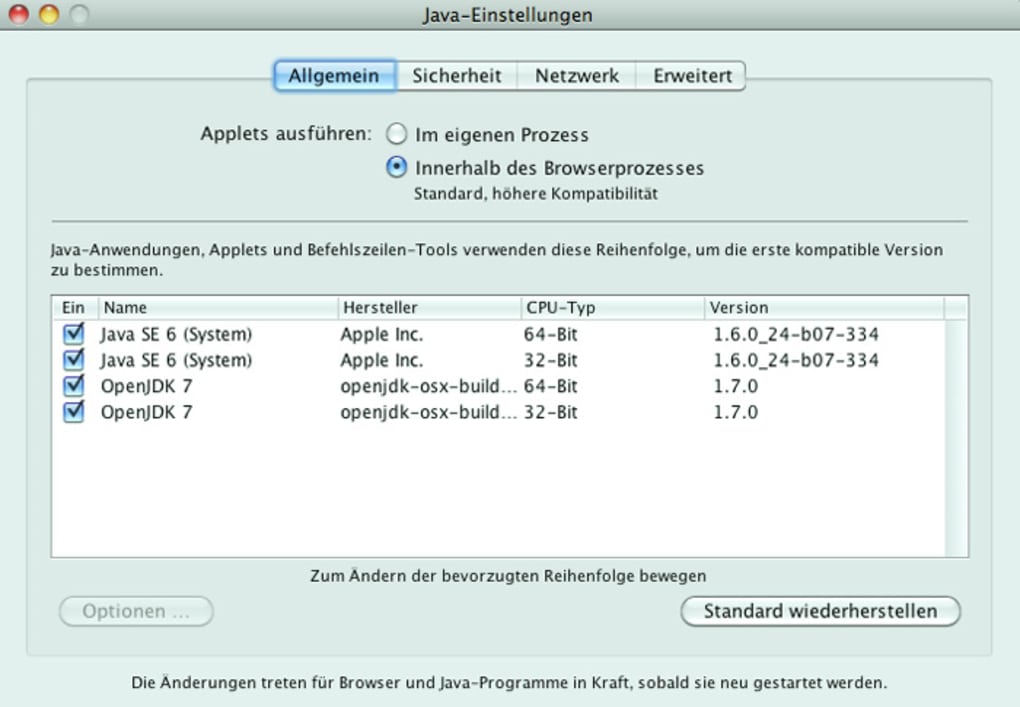 Java 7 Mac Download